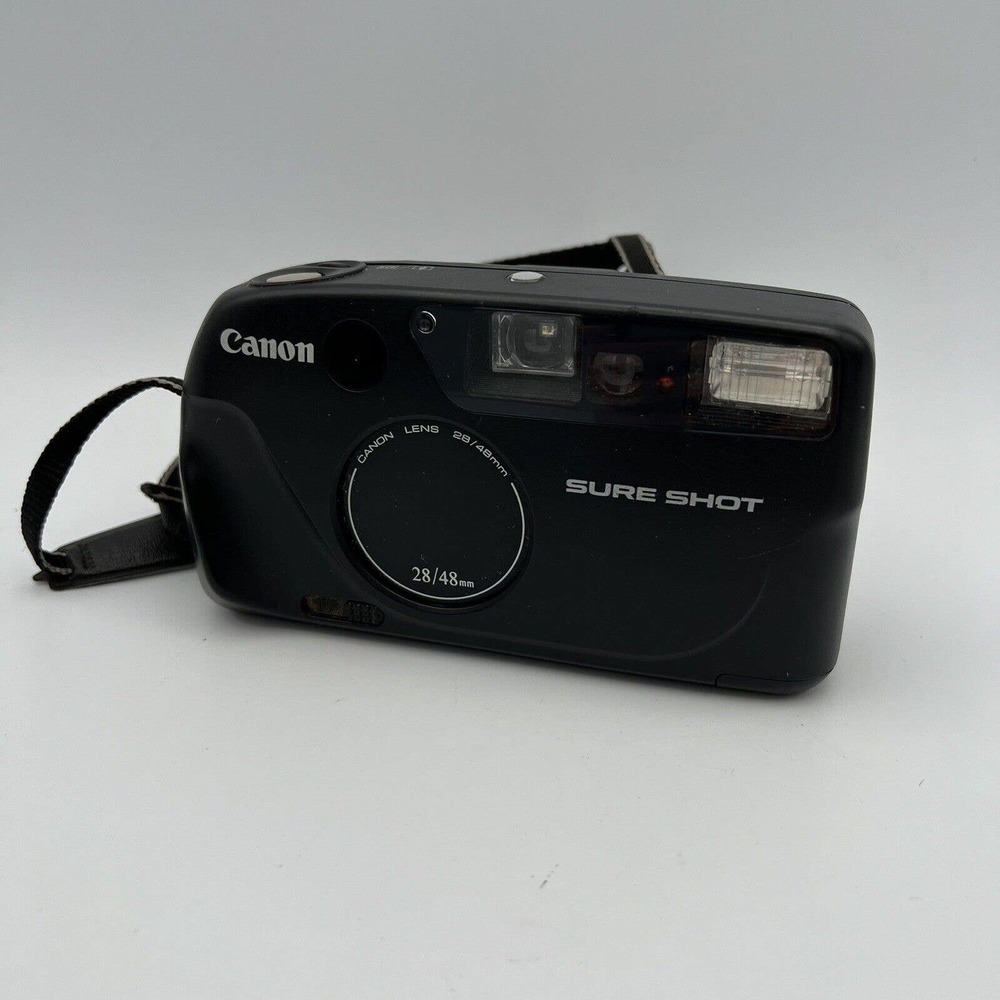 Canon Sure Shot Compact Film Camera - Black